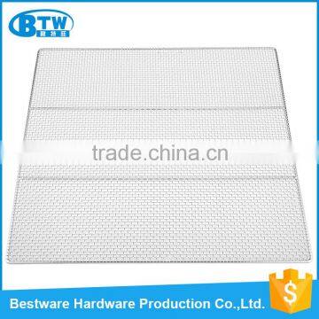 Customized Bakery Stainless Steel Grill Wire 585*585mm Cooling Rack Hamburger Grill Rack photo-2