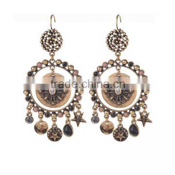 fashion big earrings eaggerated Bohemia long earrings