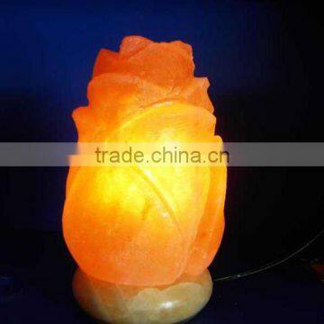 crystal stone salt stone lamp