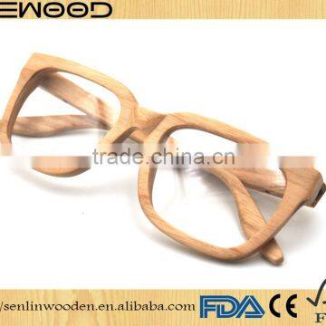 Top quality custom engraving logo eco-friendly natural wood bamboo optical sunglasses