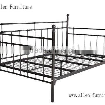 metal daybed full black