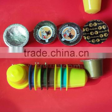 Hot sale Rotary Nespresso coffee filling sealing machine