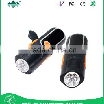 Factory Directly Wholesale Hand Dynamo Torch With Radio