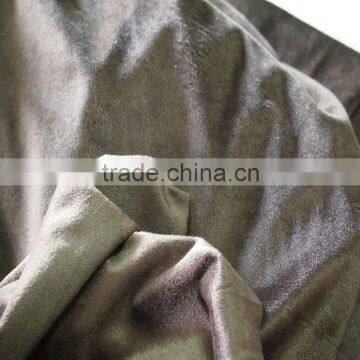 100% Polyester Suede Velvet Warp Knitting Fabric