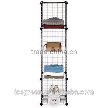 Black Metal Wire Storage Cubes photo-2