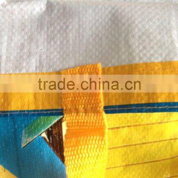 Recycled Colorful Transparent Pp Woven Bag Low Price Laminated Bag, photo-3