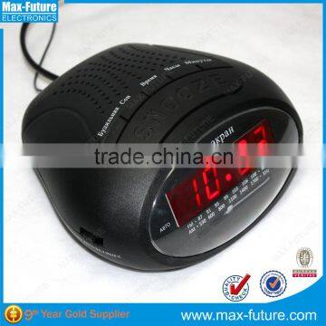AM/FM Kitchen Clock Radio Power Operated Alarm Clock Radio With Frequency Display (F-1751) photo-3