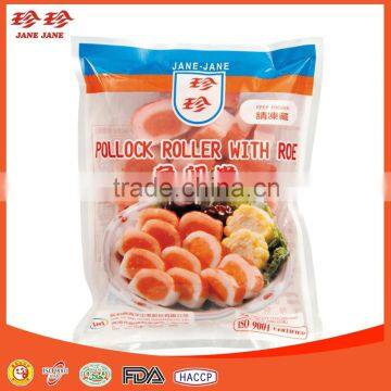 Frozen Pollock Roller With Roe And Seafood