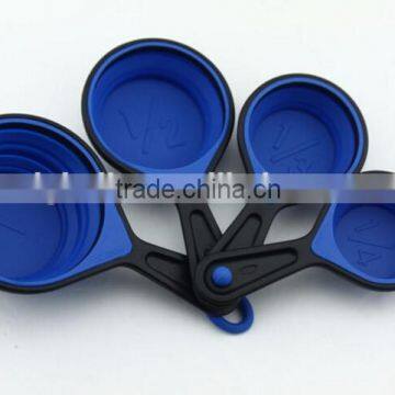 4Pcs Collapsible Silicone Measuring Cups Set