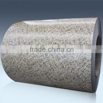 Marble grain color coated galvanized steel sheet