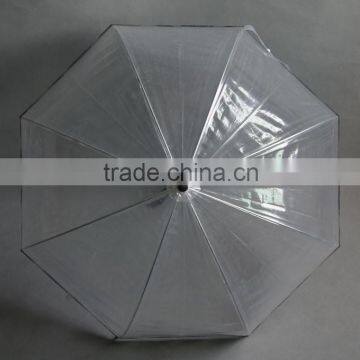 High Quality Printed Dome Clear Kids Umbrella photo-6