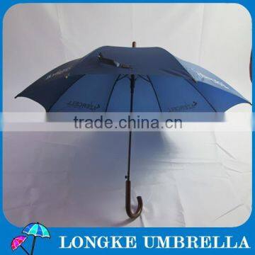 Umbrella Manufacturer Plain Polyester Fabric Wooden Advertising Umbrella