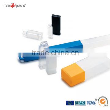 Plastic rectangular packaging tubes RP