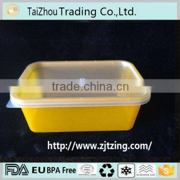 PP 500ml plastic disposable food container storage