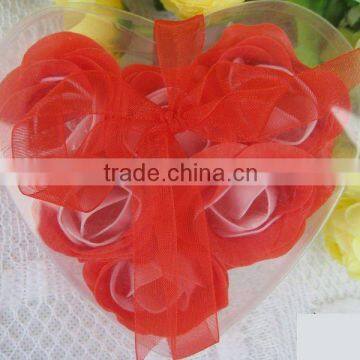 wedding favor rose soap