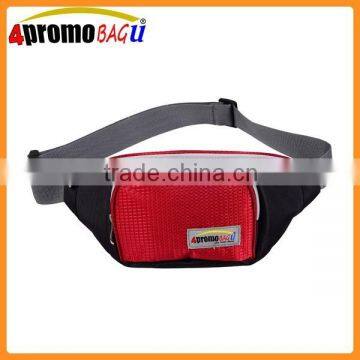 2015 Top quality polyester money belt sport waist bag with RFID blocking