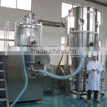 High-shear mixer granulator