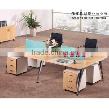 Modern design 4 people workstation modular MH-6130