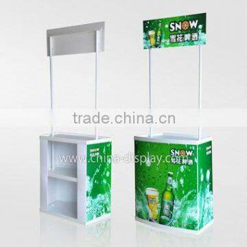 ABS Plastic Promotion Table Sales Counter