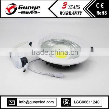 dimmable led down light cob 20W for home indoor lighting