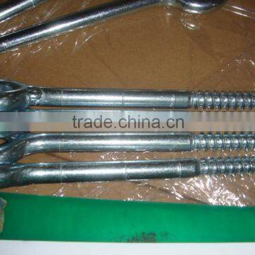 Various Sizes Scaffolding Screw Eye Bolt Welded Eye Bolt Zinc&clear Cr3 photo-4