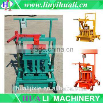 QMJ 2-45 price brick making machine egg laying concrete block making machine foe sale in africa zambia congo