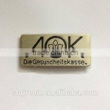 Lead-free Metal Raised Logo Plate With Back 3M Foam Glue photo-3