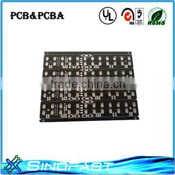 FR-4 Black solder mask,ENIG PCB board for induction cooker