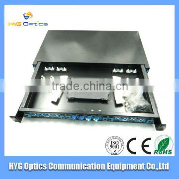 48 port lc fiber optic patch panel for fiber solution