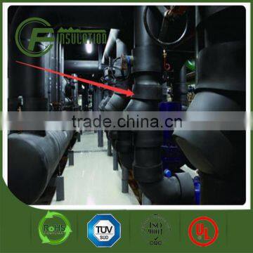 Closed cell foam high quality NBR/PVC thermal insulation foam sheet with Embossed aluminum foil
