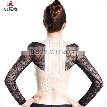 faddish orthopedic breathable back and shoulders support posture corrector for women