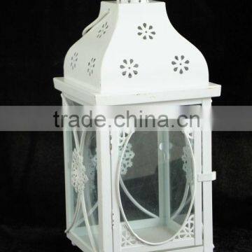 White house iron lantern