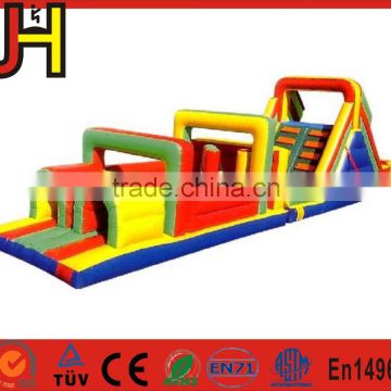 PVC Material Inflatable Obstacle Course For Kids and Adults