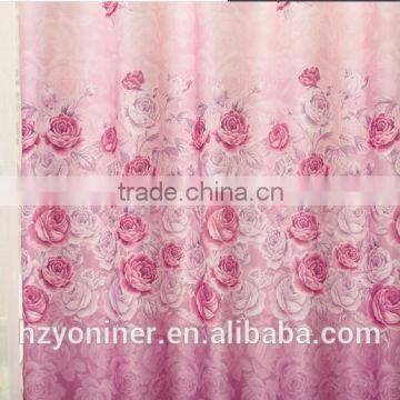 2015 hot sale printed designed No. 03 window curtains, made- up black out fabric in home or hotel