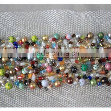 2016 New Arrival Handmade Mutilcolor Pearl Beads Trimming for Casual Garments Decoration photo-3