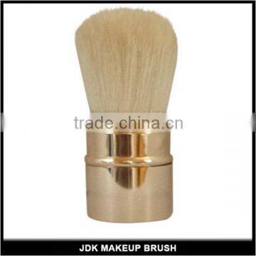 Retractable Kabuki Blush Foundation Powder Bronzer Makeup Brush Golden-Goat Hair photo-2