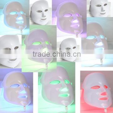 Manufacturer wholesale led light treatment facial skin care mask red