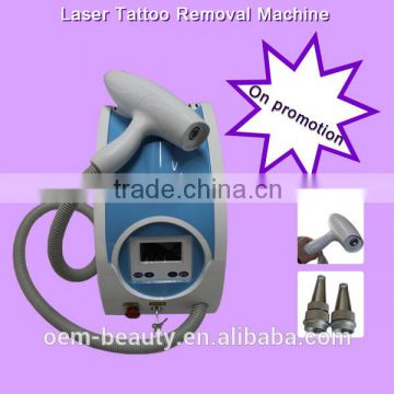 2015 Factory direct sales q-switched nd yag laser tattoo removal system - D006