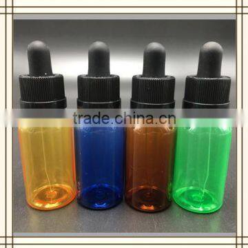 boston round plastic pet bottle/e-liquid plastic pet bottle/e-juice plastic bottle