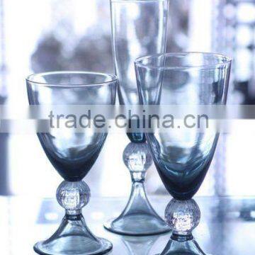 beverage glass and champagne glass