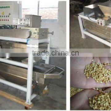 automatic almond cutting machine/almond particle making machine