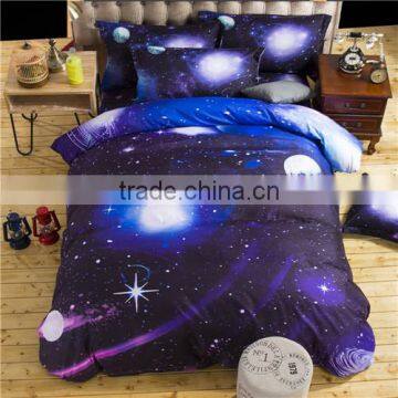 3d Galaxy Bedding Sets Twin/Queen Size Universe Outer Space Themed Bedspread 2pcs/3pcs/4pcs Bed Linen Bed Sheets Duvet Cover Set photo-3