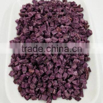 Fresh Air Dried Dehydrated Purple Sweet Potato Cube