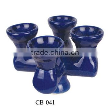 best quality four head ceramic hookah bowl