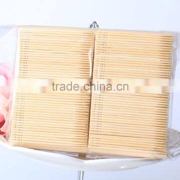 Portable disposable toothpicks in polybag