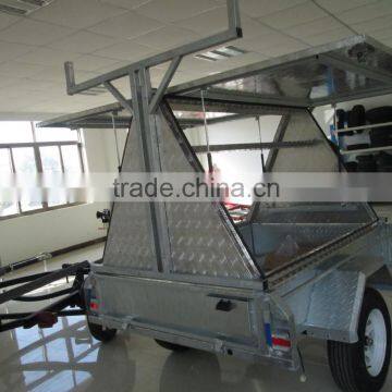 Aluminum Tradesman Top For Trailer