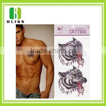 Skin safe fashion handsome Running Horse Arm decor sticker Men king horse temporary tattoo