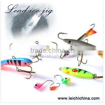 Attractive fishing lure lead tungsten ice fishing jigs