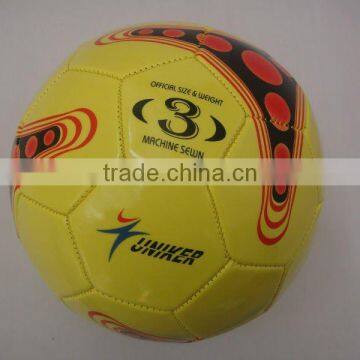 2016 official size promotional pvc soccer ball size 3