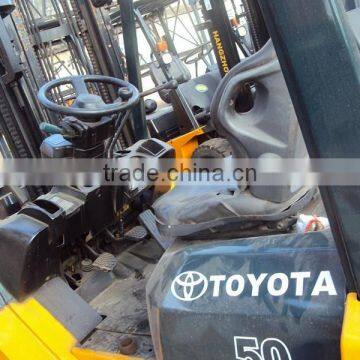 Secondhand Toyota Forklift 5ton in Excellent Working Condition/toyota Forklift Fd50 for Hot Sale photo-5
